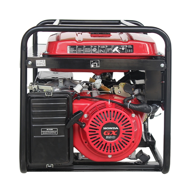 Generador de soldadura de gasolina 250A alimentado por GX390